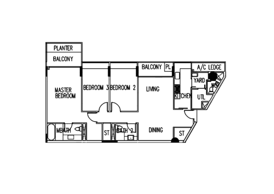 The Interlace - Floor Plan
