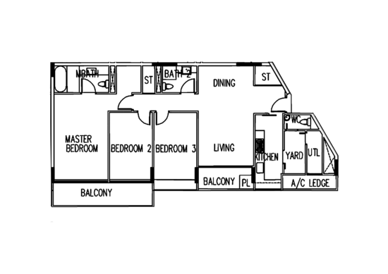 The Interlace - Floor Plan