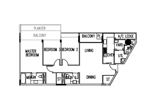 The Interlace - Floor Plan