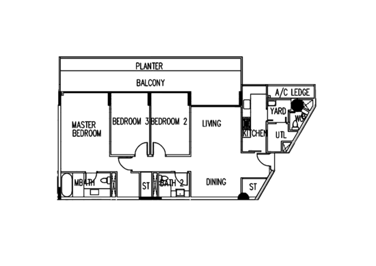 The Interlace - Floor Plan