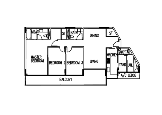 The Interlace - Floor Plan