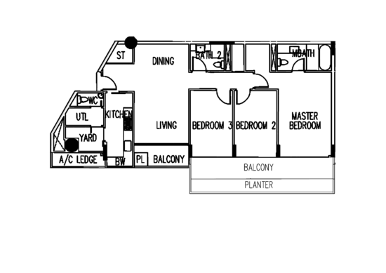 The Interlace - Floor Plan