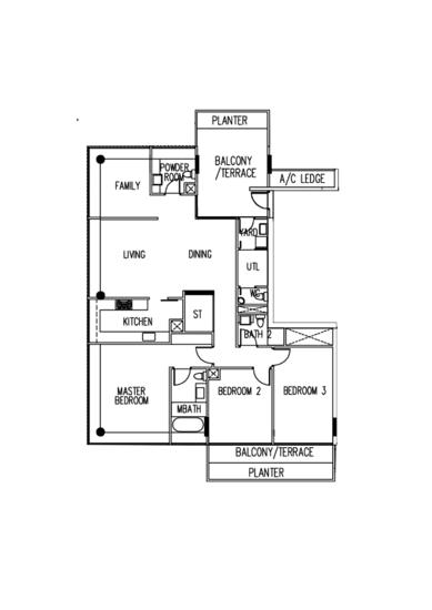 The Interlace - Floor Plan