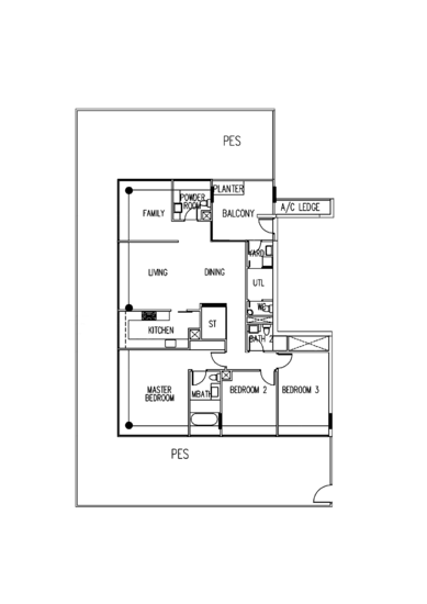 The Interlace - Floor Plan