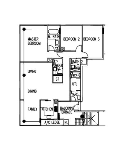 The Interlace - Floor Plan
