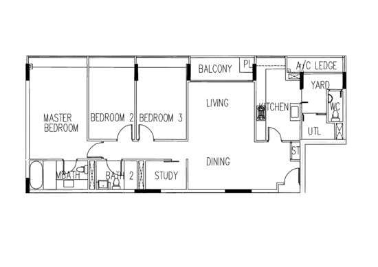The Interlace - Floor Plan