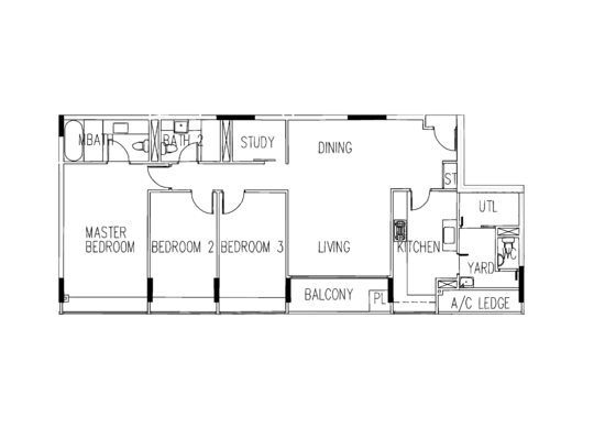 The Interlace - Floor Plan