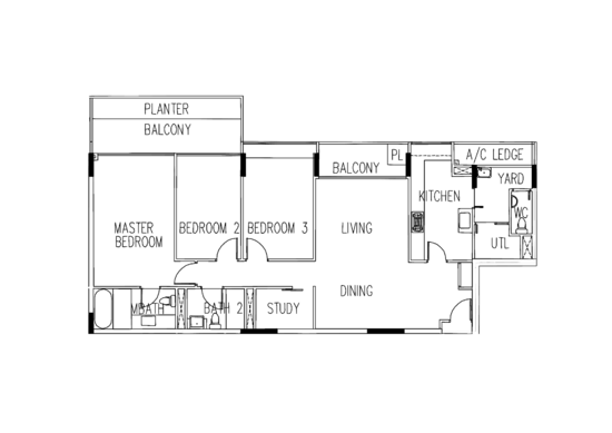 The Interlace - Floor Plan