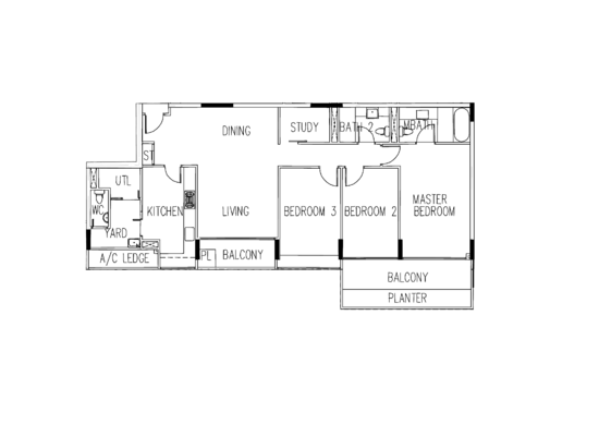 The Interlace - Floor Plan