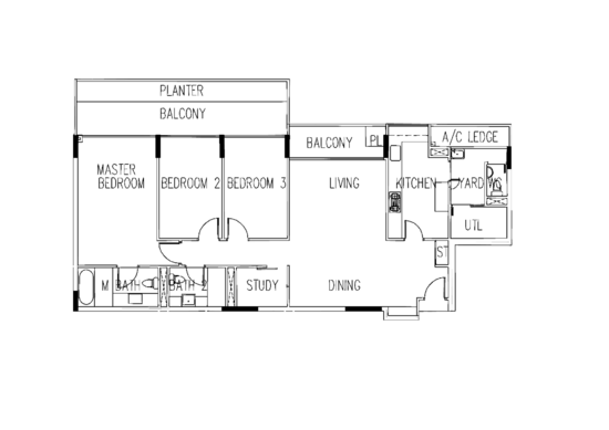 The Interlace - Floor Plan