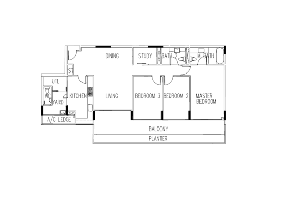 The Interlace - Floor Plan