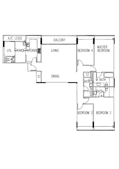 The Interlace - Floor Plan