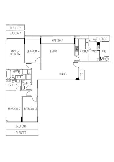 The Interlace - Floor Plan