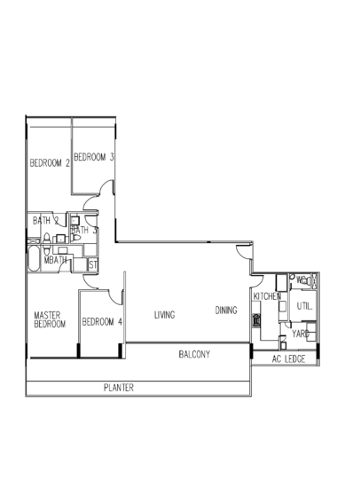 The Interlace - Floor Plan