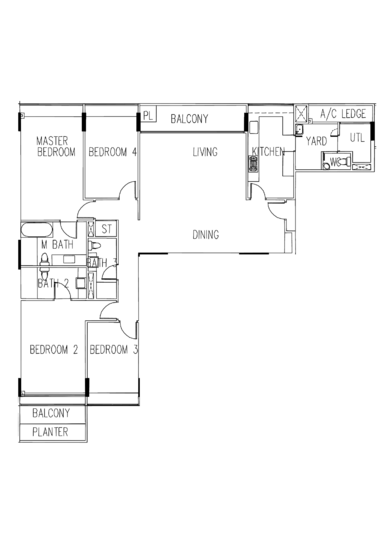 The Interlace - Floor Plan