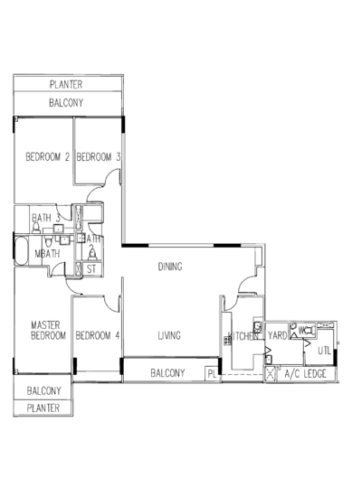 The Interlace - Floor Plan