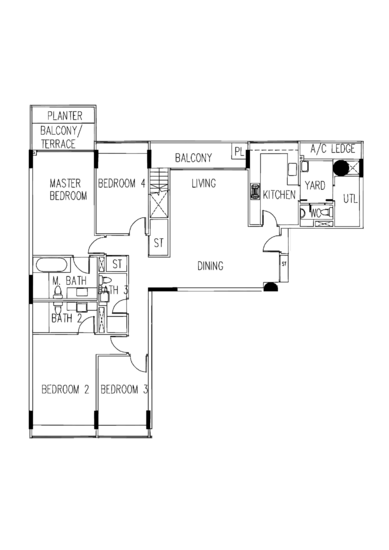 The Interlace - Floor Plan