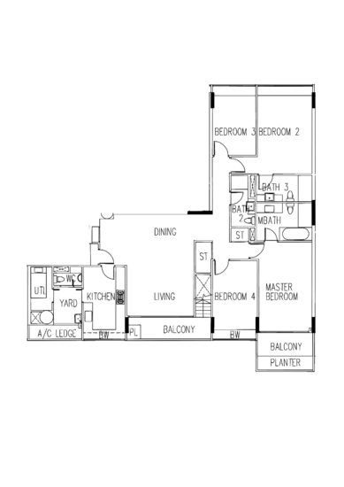 The Interlace - Floor Plan