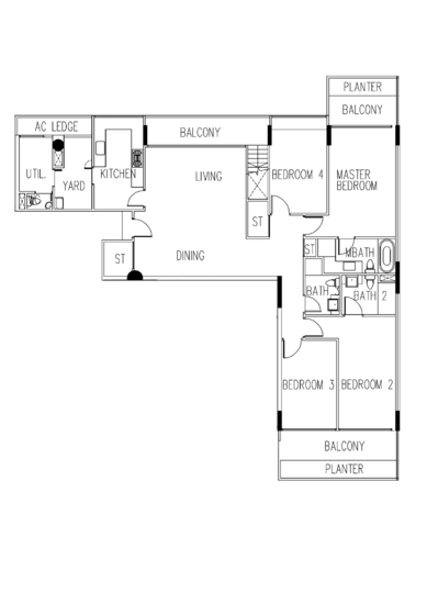 The Interlace - Floor Plan