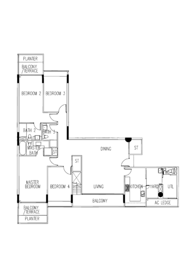 The Interlace - Floor Plan