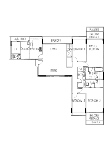 The Interlace - Floor Plan