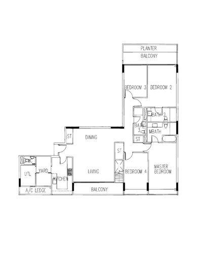 The Interlace - Floor Plan