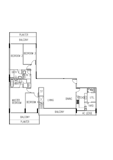 The Interlace - Floor Plan