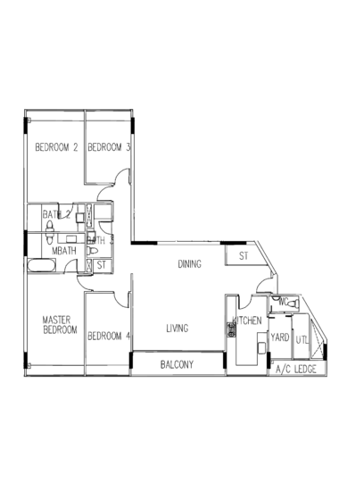 The Interlace - Floor Plan