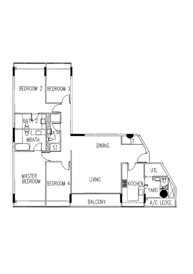 The Interlace - Floor Plan