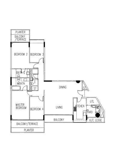 The Interlace - Floor Plan