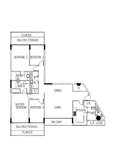 The Interlace - Floor Plan