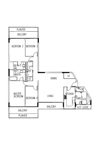 The Interlace - Floor Plan