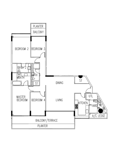 The Interlace - Floor Plan
