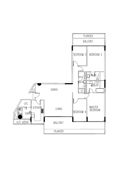 The Interlace - Floor Plan