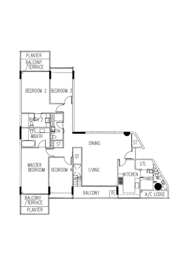 The Interlace - Floor Plan