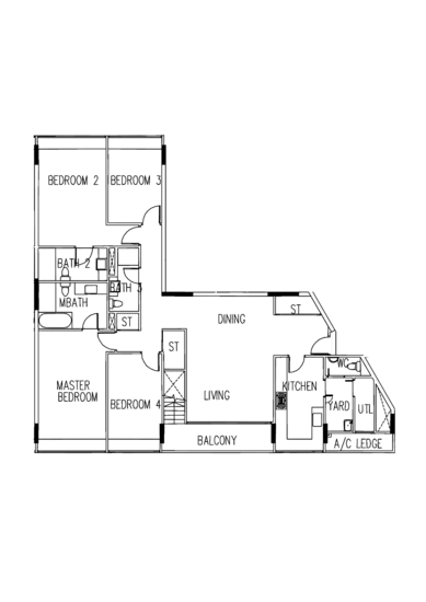 The Interlace - Floor Plan