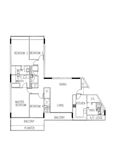 The Interlace - Floor Plan