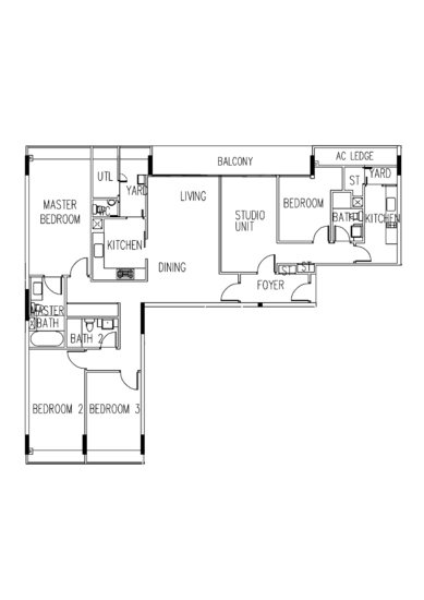 The Interlace - Floor Plan