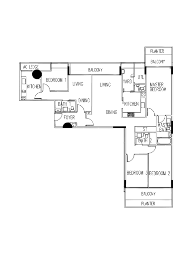 The Interlace - Floor Plan