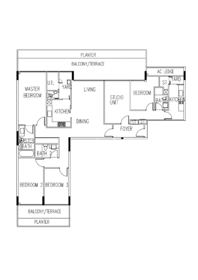 The Interlace - Floor Plan