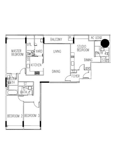 The Interlace - Floor Plan