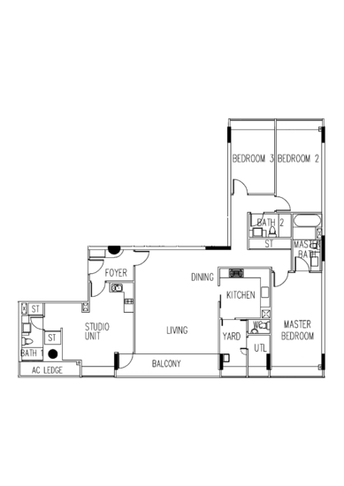 The Interlace - Floor Plan