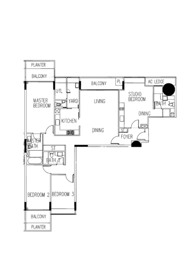 The Interlace - Floor Plan