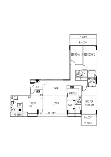 The Interlace - Floor Plan