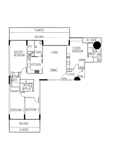 The Interlace - Floor Plan