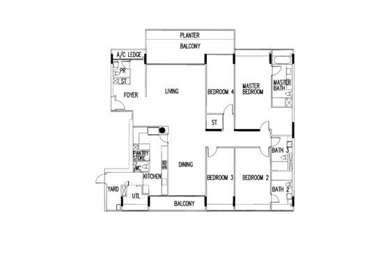 The Interlace - Floor Plan