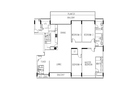 The Interlace - Floor Plan