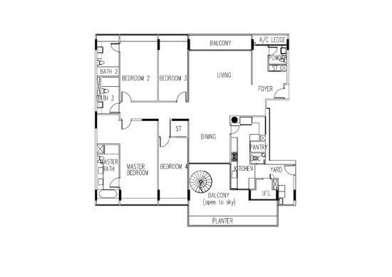 The Interlace - Floor Plan
