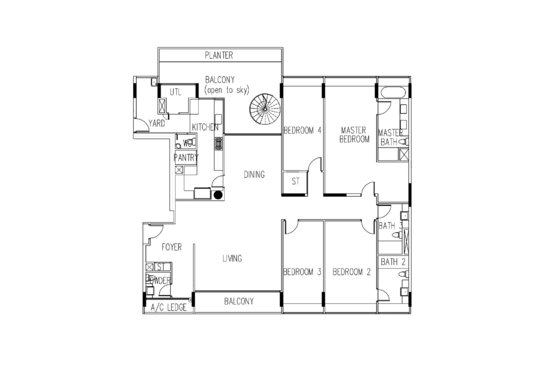 The Interlace - Floor Plan