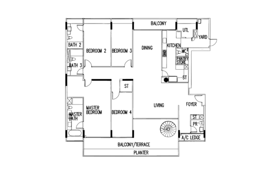 The Interlace - Floor Plan